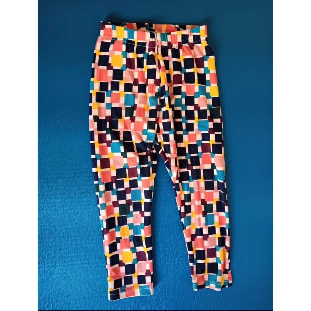 pants 2T New Girls Dot Dot Smile Block Design Casual Toddler